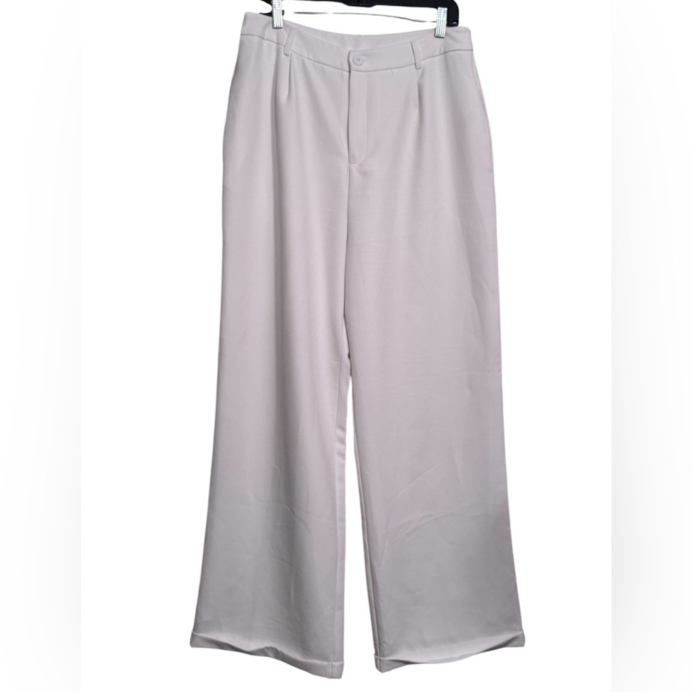 Princess Polly White Wide Leg Pants